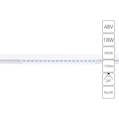 Трековый светильник Linea A4675PL-1WH