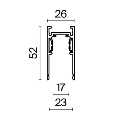 Шинопровод Busbar trunkings Exility TRX034-412W